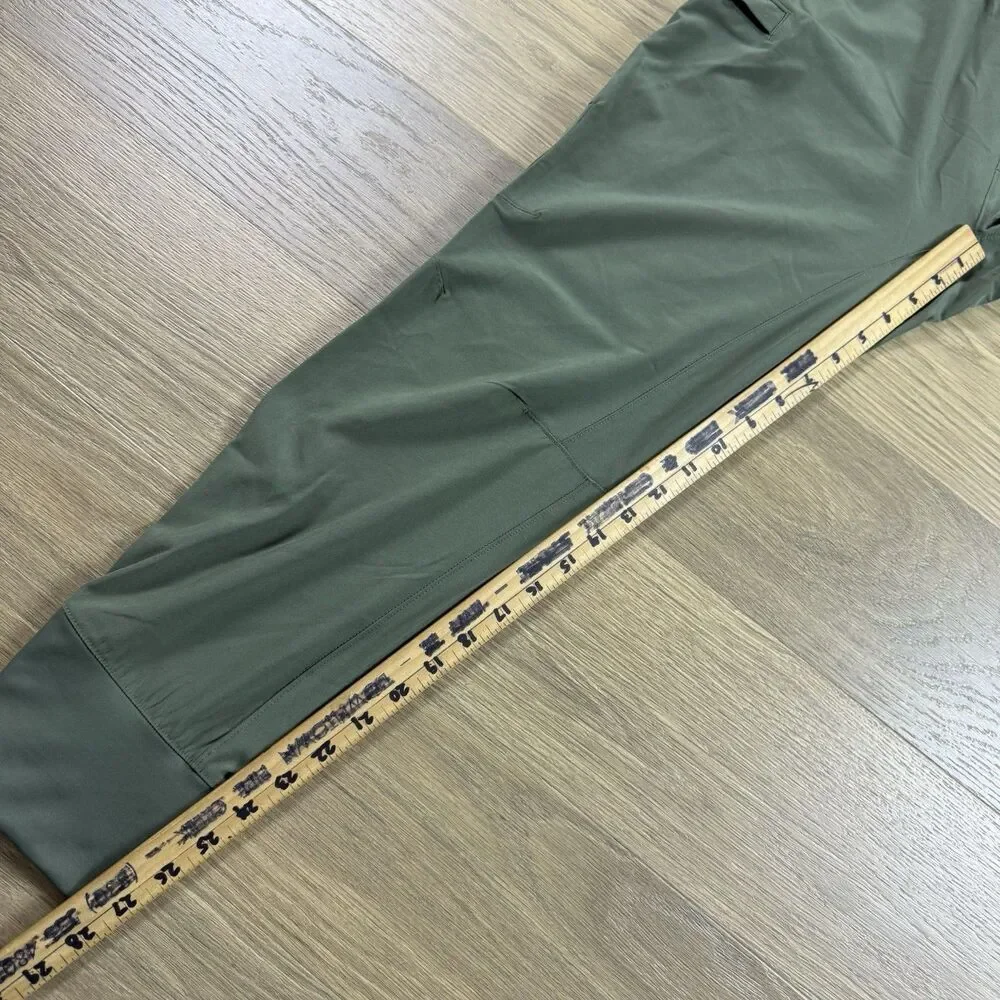 Abercrombie YPB Pants Adult Small Athleisure Jogger Ankle Zip Vented Lightweight